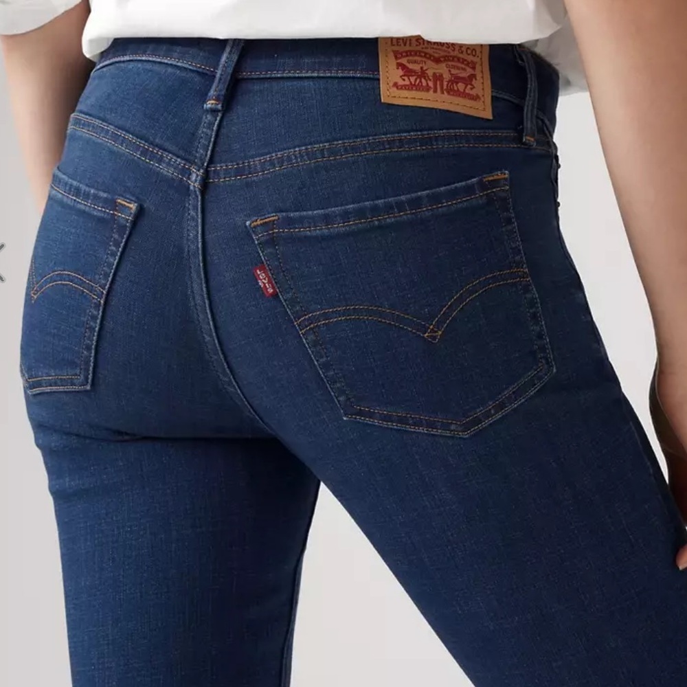 Levi's Sculpt Women's Dark Blue Skinny Jeans, new